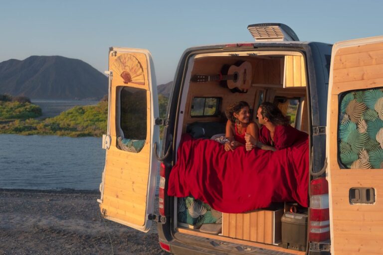 Van life couple travelling the world